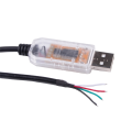 USB to RS485 6-Core Peeling Wire End Converter Connector Wiring Pinout Cable Compatible USB-RS485-WE-1800BT6 Easy Install. 