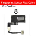 Fingerprint Sensor Flex Cable For OnePlus 6T 7T 7 8 9 8T 7 Pro 8Pro 9Pro 9R 9RT Nord N100 Touch Under Power FingerPrint Ribbon. 