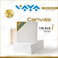 1 Piece Of 8 X 8 Inches Primed Canvas Board For Painting. 