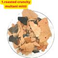 MIX 3 IN 1 MULTANI MITTI ROASTED FOR EATING 250 GRAM PACKET| SOFT,HARD,CRUNCHY MULTANI MITTI IN 1 PACKET. 
