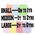 Baby Washable Diapers 3 Size 0- 8 years and also available Inner Baby Girls and Boys (RENDOM COLOR). 