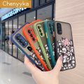 chenyyka For OPPO Reno 4 Case Cartoon Cute Kuromi Thin Edge Frosted Transparent Hard Cases Shockproof Casing Full Cover Protect Case. 