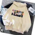 Anime naruto graphic printed pullover hoodies. 