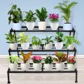 Metal 3 Step Plant stand for Multiple Plants and Pots. 