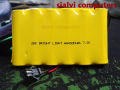 DIY Power Bank 7.2 Volt 6 Cell 1000mah Battery 7.2V AA Ni-MH Battery 6*AA Cell Pack Rechargeable SM 2Pin Connector. 