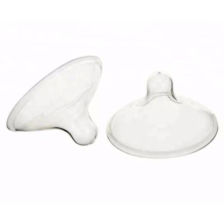 Silicone Protectors For Nursing Moms - Breastfeeding Baby | Protects from Baby Bites