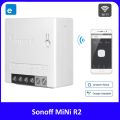 Sonoff Mini R2 Smart WiFi Switch | Remote Control via Alexa & Google | Wireless Home Automation | APP Control | No Hub Required | DIY Smart Switch. 