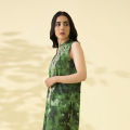 Sapphire Unstitched for Women - 2 Piece - Digital Printed  Embroidered Lawn Suit. 