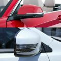 4 Pieces Anti-Scratch Trim Sticker,Carbon Fiber Rearview Mirror Protector Anti-Rub Strip Sticker Anti-Collision Strip. 
