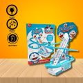 Doraemon Slide Toy Set | Stair Climbing Doraemon Race Track Set for Kids | Electronic Small Doraemon Slide Track Set Toy for Kids 5+ Years. 