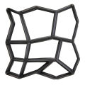 Plastic Pathway Path Maker Mold DIY Molding Patio Walk Maker Paver Walk Mould Concrete Paver Brick Mold Tool professional design. 