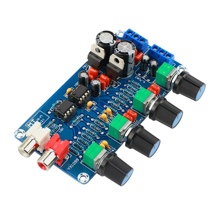 NE5532 Preamp Volume Tone Control Finished Board DIY Dual AC 12V-18V