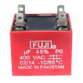 Capacitor FUJI 3 uF for Fans and Motors. 
