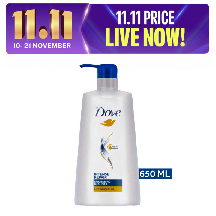 Dove Shampoo Intense Repair 650ML