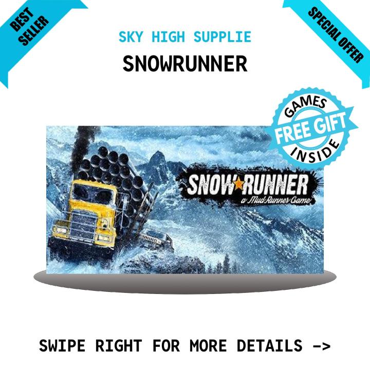 SNOWRUNNER.JPG - PC Game - Easy and complete Installation Guide - GoogleDrive/MediaFire Download - QR Codes + 1 Extra free Game