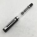Lanbitou Transparent Fountain Pen Plastic F/EF/Hooded Nib Piston Filler Ink Pens for Writing School Office Supplies Stationery. 