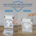 portable 3 in 1 Fan aircondioner household small air cooler Led Night lights humidifier air adjustment home fans.. 