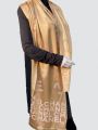 GOLDEN SATIN SILK SCARF | Posh n luxe. 