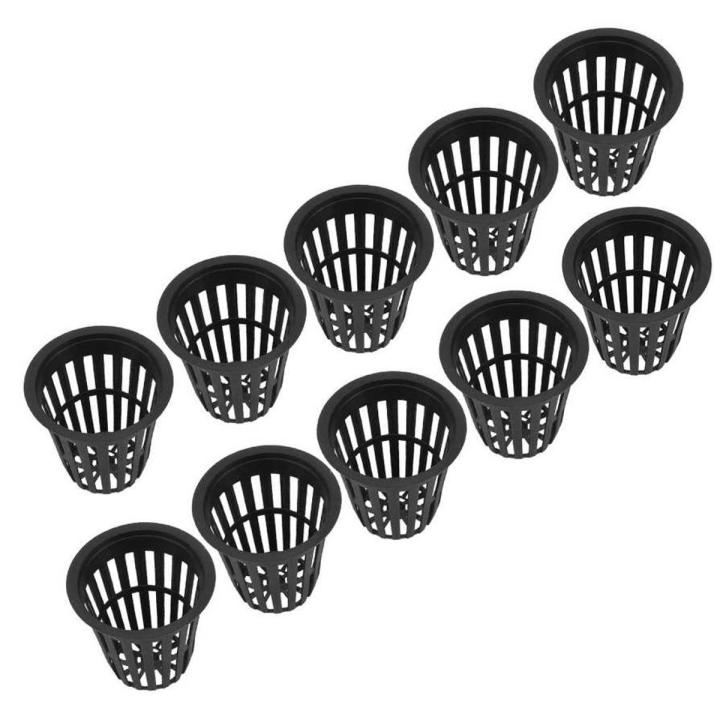 Hydroponic Basket 10pcs/Set Durable Safe Plastic Cup for Garden Balcony Planting