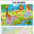 Wooden Jigsaw Puzzles Set for Kids Age 2-6 Year Old 30 Piece Colorful Wooden Puzzles for Toddler Children Learning Educational Puzzles Toys for Boys and Girls. 