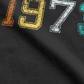 Men T-Shirts Born In 1973 Birth Year Gift 100% Cotton Tee Shirt Short Sleeve 50 Years Old T Shirts Round Collar Clothes Summer. 