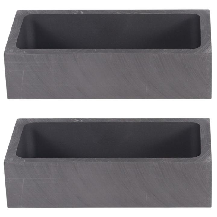 LLF Graphite Ingot Mold For Melting Gold & Silver – Reusable Casting Mold (3kg Gold / 1.5kg Silver)