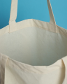 Plain Premium Cotton Tote Bag for Shopping, Girls, Packaging & Everyday Use – Eco-Friendly Organic Fabric (15"x16"). 