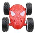 mini Fancy Two Sided Spiderman Car (Red, Black, Blue). 
