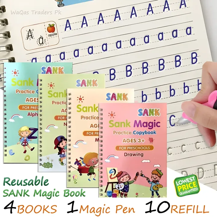 Children's%20Magic%20book,%20%20Practice%20Copybook%20Set%20-%20Reusable%20Handwriting%204%20Magic%20Books%20Set%20for%20Kids%20with%20Writing%20and%20Calligraphy%20-%20Includes%201%20Magic%20Pen,%2010%20Refills,%20and%201%20Grip%20-%20Image%202