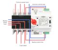 Original Tomzn Dual Power Automatic Transfer Switch ATS Electrical Selector Switches High Power Pure Silver Connector 2 POLE 4 POLE 100A 125A 63A Generator Changeover ON OFF Panel Circuit Board ATS Card Solar Inverter Switch Relay Timer Wapda  Selector. 