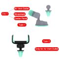 2 in 1 Universal Car Mobile Phone Holder Air Vent Dashboard Windshield Car Holder Stand Bracket. 
