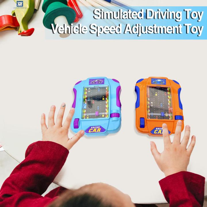 Childrenworld Right Scroll Wheel Toy Fun Racing Car Adventure Game for Kids 3-6 Handheld Console Toy to Relieve Boredom Stress Exciting Obstacle Avoidance Southeast Asian Buyers' Choice Handheld Game Toy