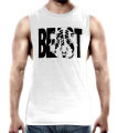 Mens Bodybuilding Gym Beast Tank Tops Vest Male Sleeveless Fitness Running Sportwear Muscle Singlet Workout Undershirt Clothing. 