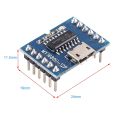【Universal Car Parts Store】WAV MP3 Voice Sound Player Byte FLASH 5V Programmable Control USB Download FLASH Port Chip. 
