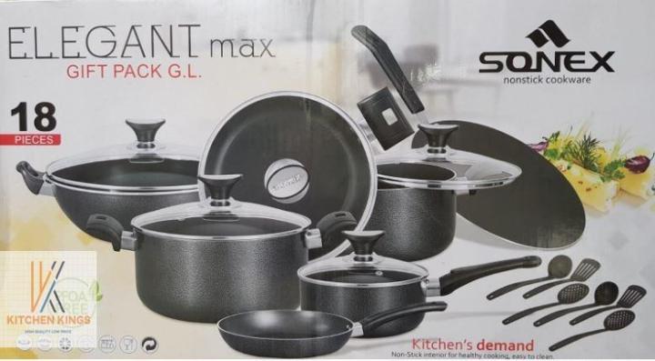 sonex%20elegant%20max%20gift%20pack%20cookware%2018%20pcs%20-%20Image%202