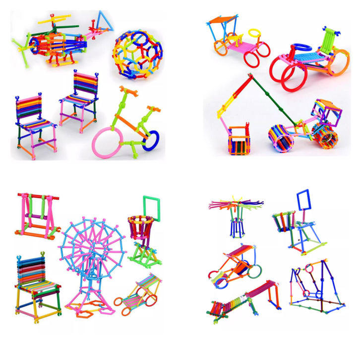 Magic%20Stick%20Blocks%20Colorful%20Dream%20Blocks%20Plastic%20Building%20Stick%20Kits%20-%2098%20Pcs%20-%20Teeli%20Blocks%20-%20Image%205