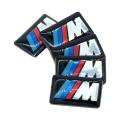 DIY Mpower M-tech Emblem Badge Car Styling Sticker Steering Wheel Decal Decor for BMW. 