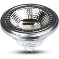 V-TAC 4225 12 W GU10 LED Par 220-240 V SMD Light 6000 K with Light, 900 lm, Beam angle 40 Degree / Not Dimmable 5W Cool VT - 1112 [Energy Class F]. 