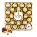 Ferrero Rocher Gourmet Milk Chocolate Hazelnut | Chocolate Gift Box|  Individually Wrapped | 24 pieces | 300g | Imported & original in best quality. 