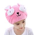 NYT Microfiber Hair Dry Cap Big Eyes Shower Cap Quick-Drying Hair Hat Bath Wrapped Towel For Women Kids Bathroom Accessories. 