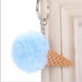 Multi Color Ice Cream Key Rings New. 