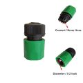 2 pcs Quick Connector 4 Water Pipe Connector Car Wash Pipe Quick Connection Garden Water Pipe 3/4 inch By AWC Traders. 