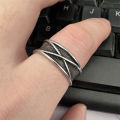 Retro Time Space Goku Black Ring Gothic Open Ring For Men Handmade Unisex Qoddess. 