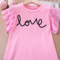 Humor Bear Summer Toddler Girls Clothes 2Pcs Outfits Kids Clothing for Girls Denim Suit Children Clothing. 