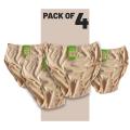 Pack of 4 Panties Underwear for Girls and Women Comfortable, Sexy Panties in Multi Color. 