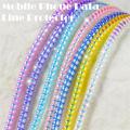 2Pcs Aurora Data Cable Protector Multi-color Spring Wire For Mobile Phone Data Line Type-C Android Micro Protective 1.6m Lines. 