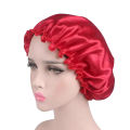 Silk Satin Night Sleep Cap Hair Bonnet Hat Head Cover WiBand Adjust Elastic. 