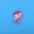 Acrylic Noctilucence Princess DIY Hand made Childern Hair Pin Necklace Material Store Cases Ornament Accessories. 