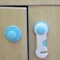 (Pack of 3)Plastic closet lock for children, baby safety, closet, safety lock for drawers, child safety, protection for baby care. 