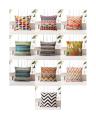 Techmanistan Pack of 10 - Ethnic Design Cushions Cover Without Filling, Cushions For Sofa, Cushion Cover Set, Printed Cushion Covers For Sofa, Fancy Cushion Covers For Bed, Sofa Pillow Covers, Sofa Cushion Set - Multicolor. 